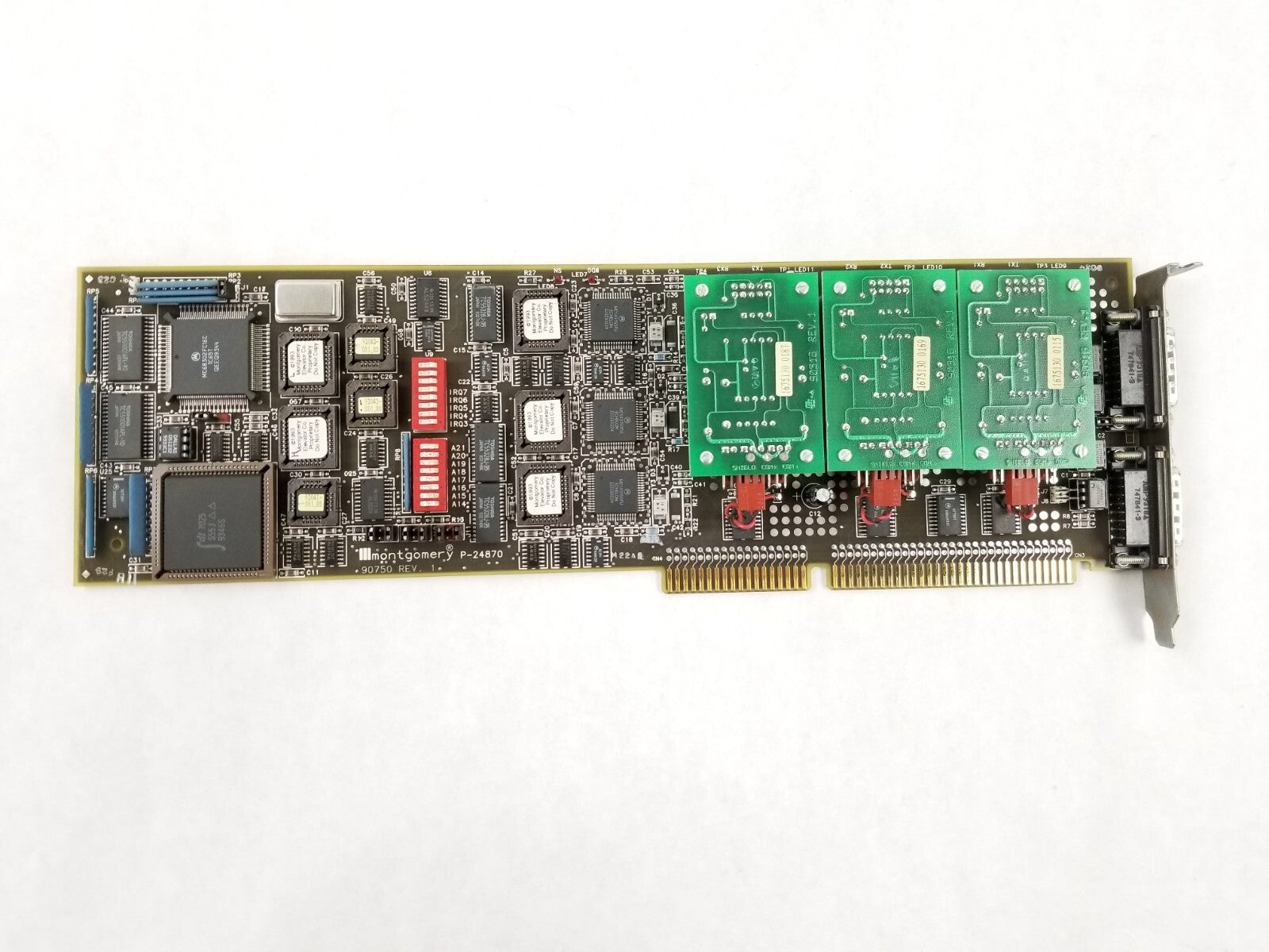 Montgomery Elevator Co. P-24870 90750 Rev 1 16-Bit ISA Card Untested