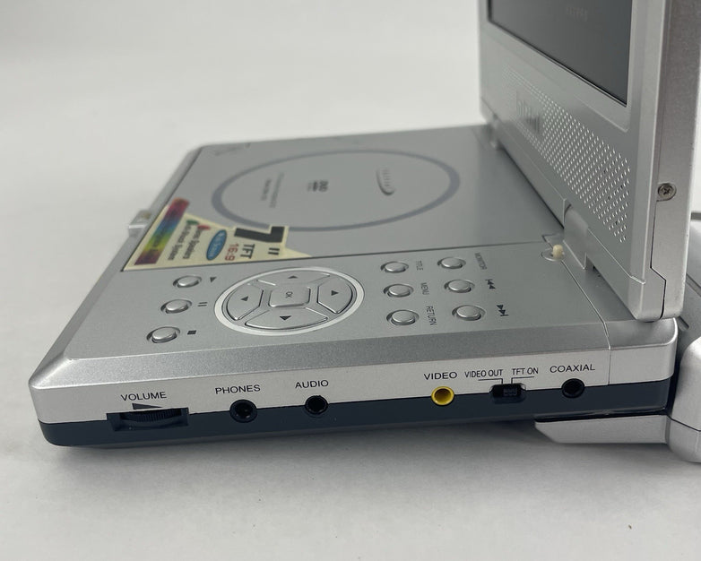 Initial IDM-1731 Portable DVD Player (7") Tested with AC Adapter