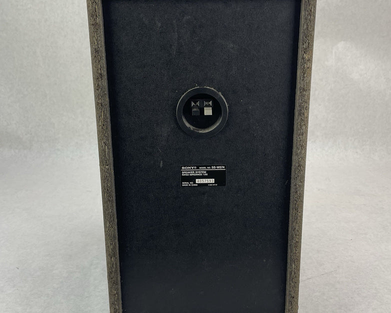 Sony SS-WS74 Passive Subwoofer Home Theater Speaker Tested And Working