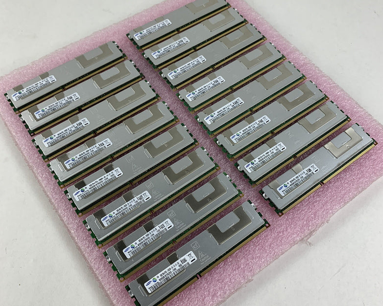 Samsung M393B1K70CHD-CH9 Shielded Server Memory 8 GB DDR3 SDRAM Lot of 16