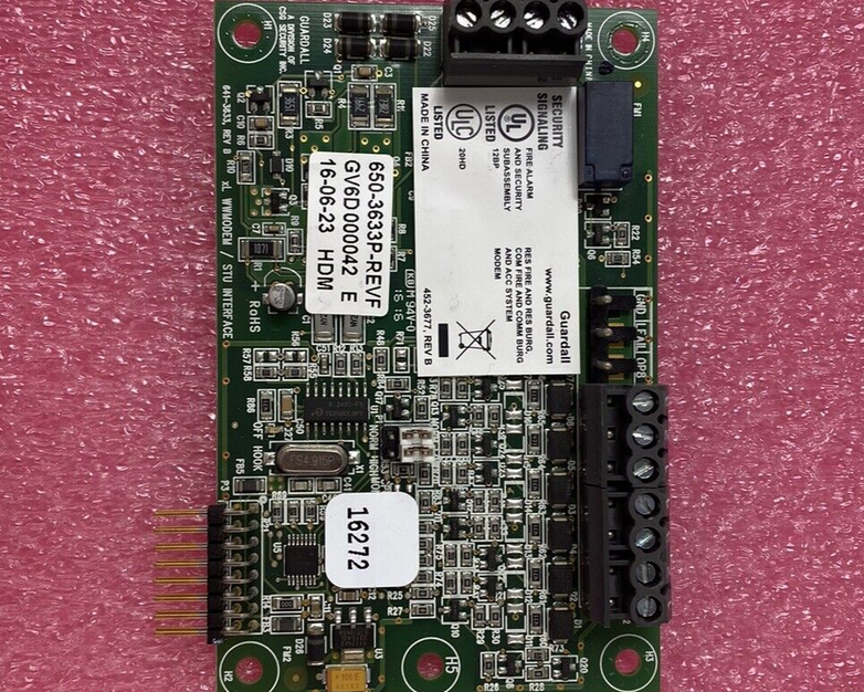 Verex Technology 650-3633 Output Card 12VDC 0.145A Input 12VDC 10mA Output