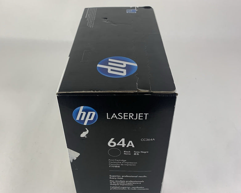 HP CC364A 64A LaserJet Black Print Cartridge - New