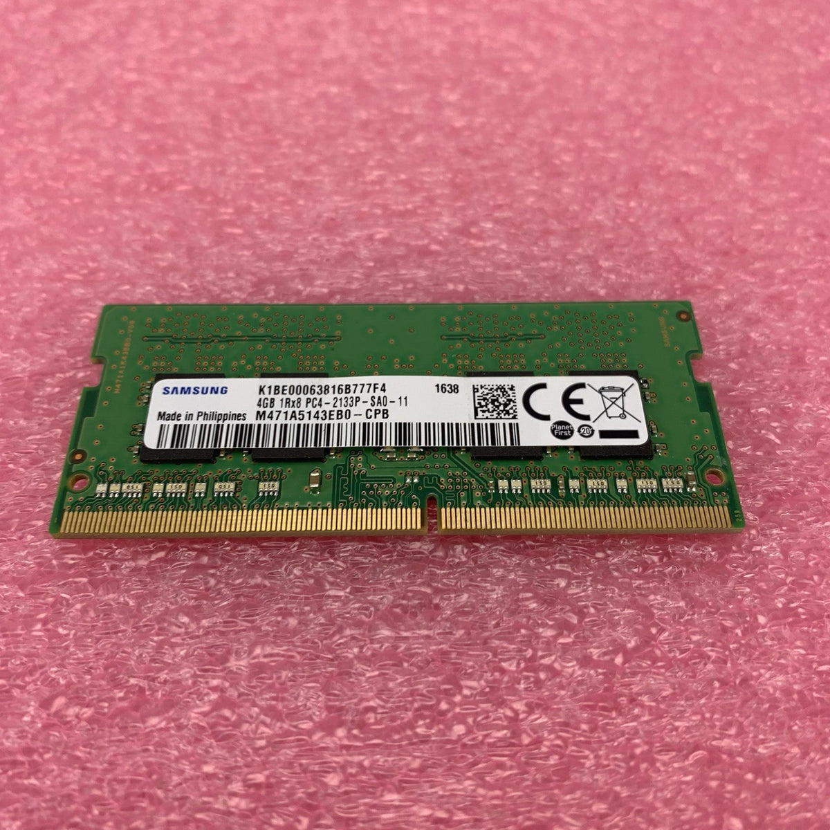Samsung M471A5143EB0-CPB PC4-2133P-SA0-11 4GB 1Rx8 Desktop Memory RAM Lot of 21