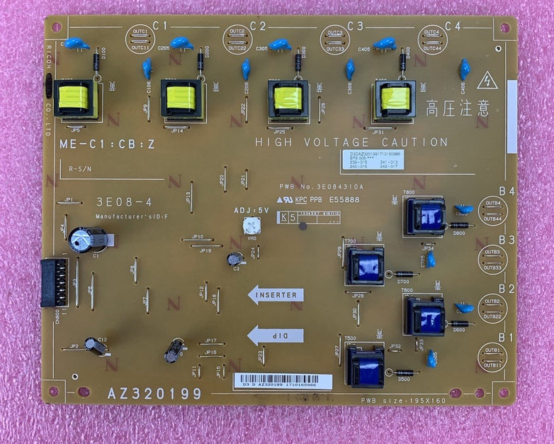 Ricoh AZ320199 Power Supply Board for MP C2504ex