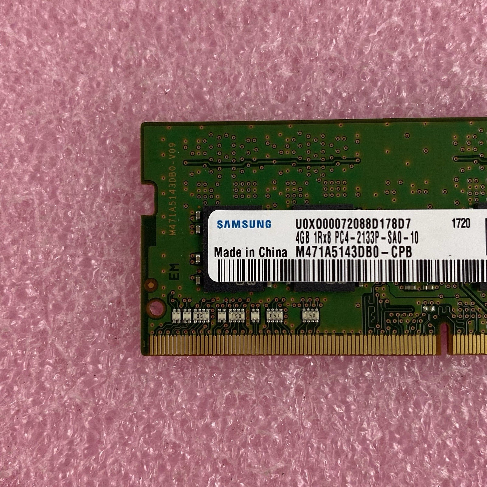 Samsung M471A5143DB0-CPB X2 4GB 1Rx8 PC4-2133P-SA0-10 Computer Ram Lot of 24