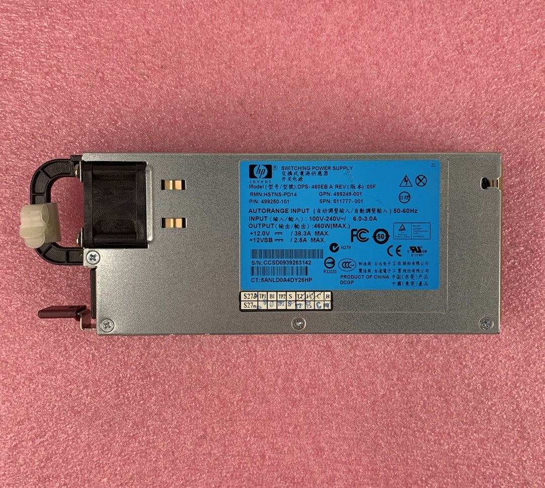 HP DPS-460EB A HSTNS-PD14 460W Switching Power Supply (Lot of 2)5