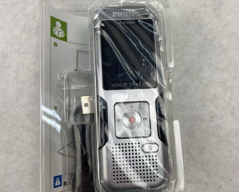 Philips DVT4100 VoiceTracer Digital Recorder New Open box