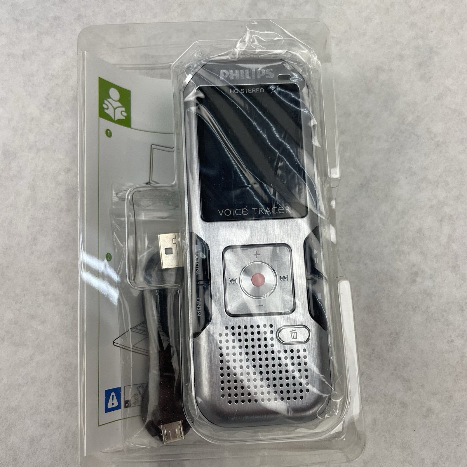 Philips DVT4100 VoiceTracer Digital Recorder New Open box2