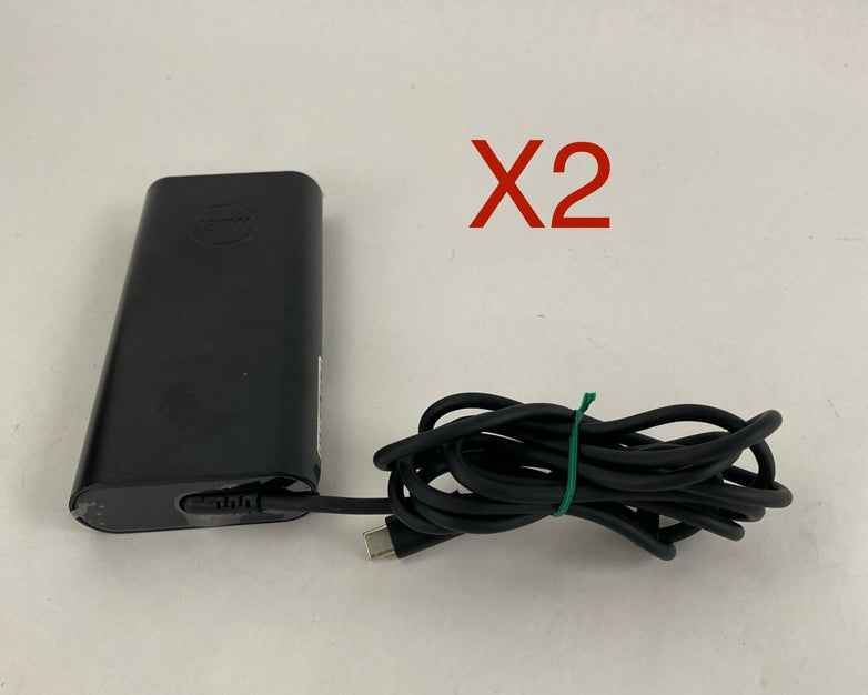 130W SM130CS-01 USB-C AC Adapter Mix Lot w/ MDD130 Lot of 2 No Power Cords