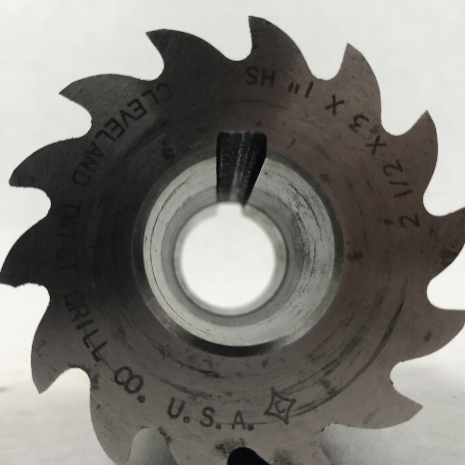 Cleveland Twist Drill Co U.S.A. 2 1/2 x 3 x 1" High Speed Steel End Mill Plainer