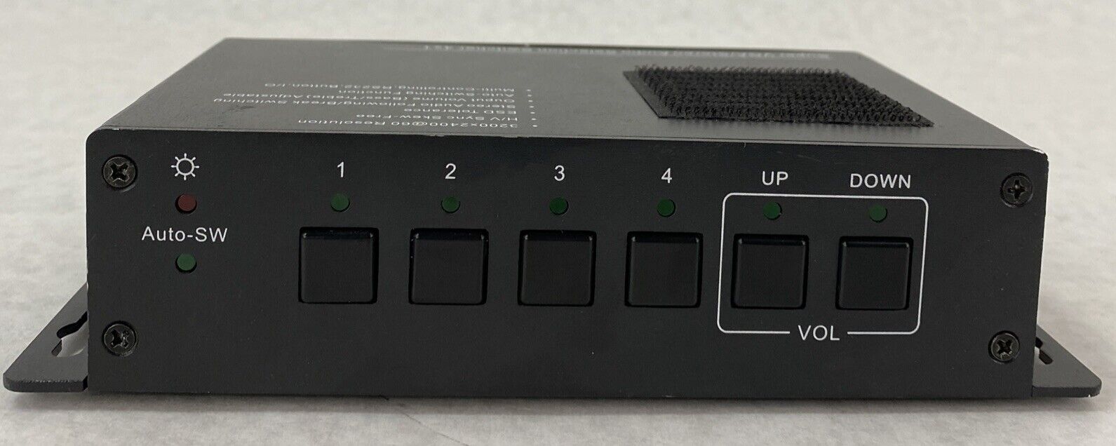 Aurora AS-41V R2 4 x 1 Super VGA Stereo Audio Selection Switcher with PSU