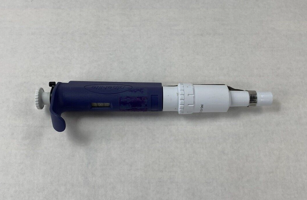 RAININ Pipet Lite L 5000 0.5-5mL Single Channel Manual Pipette - Parts or Repair