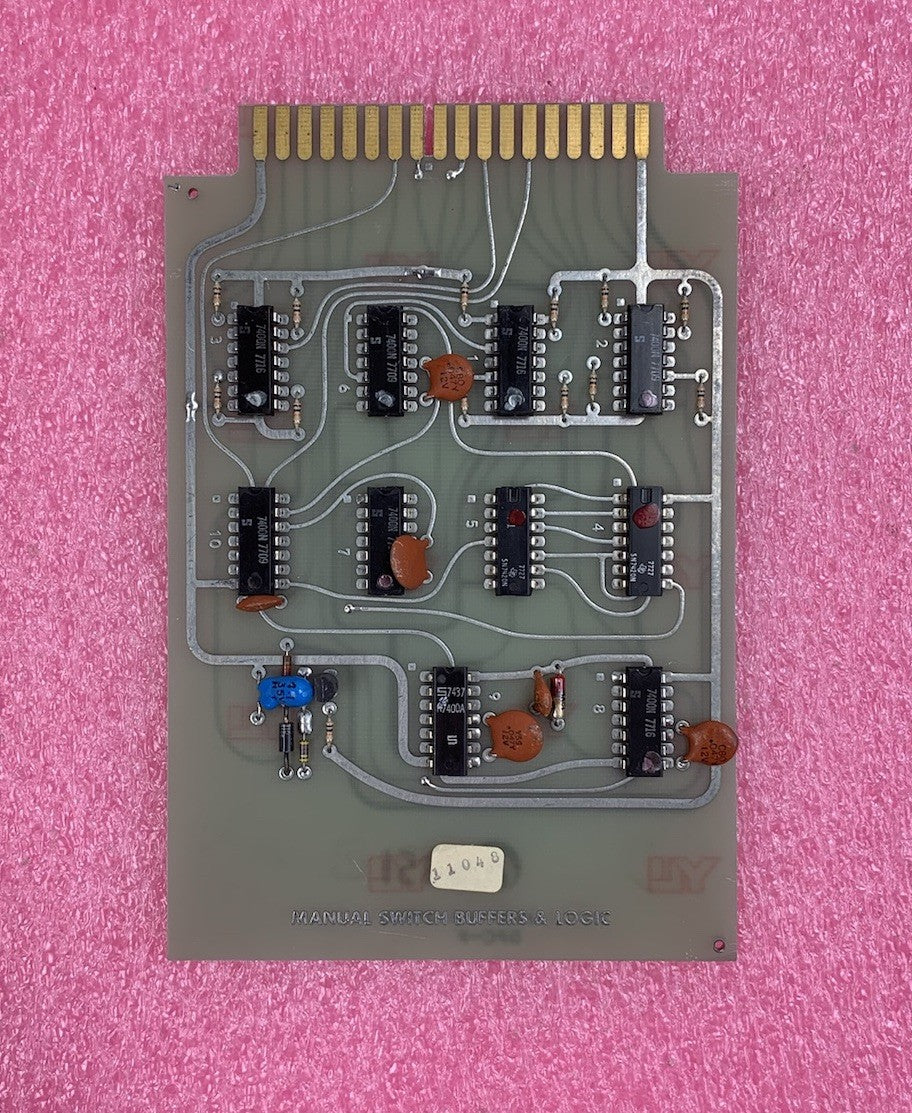 MSI Manual Switch Buffers & Logic 11048 Assy No 24866 DPC-P Card