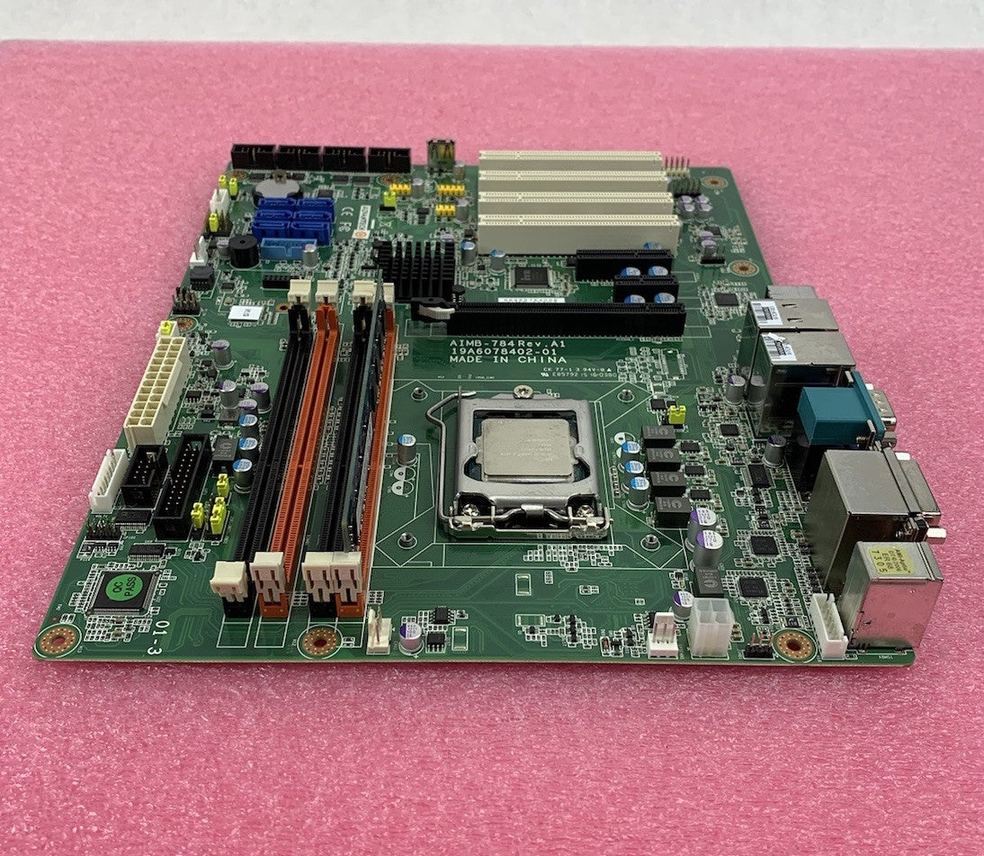 Advantech AIMB-784 Motherboard Intel Core i5-4570 3.2GHz 4GB RAM No Shield