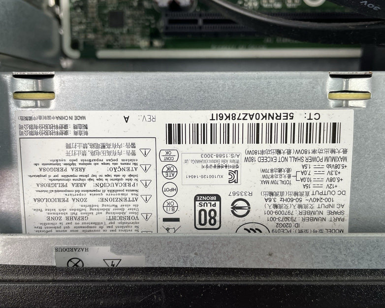 HP ProDesk 400 G2.5 SFF i5-4590s 3.00 GHz 4 GB RAM No HDD/OS