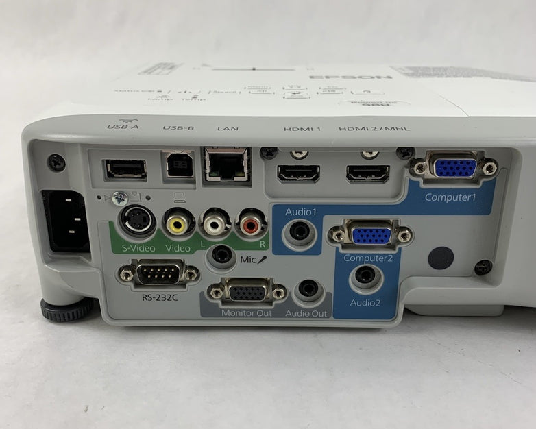 Epson PowerLite 98H H687A LCD Lamp Projector 3463 Lamp Hours - No Remote