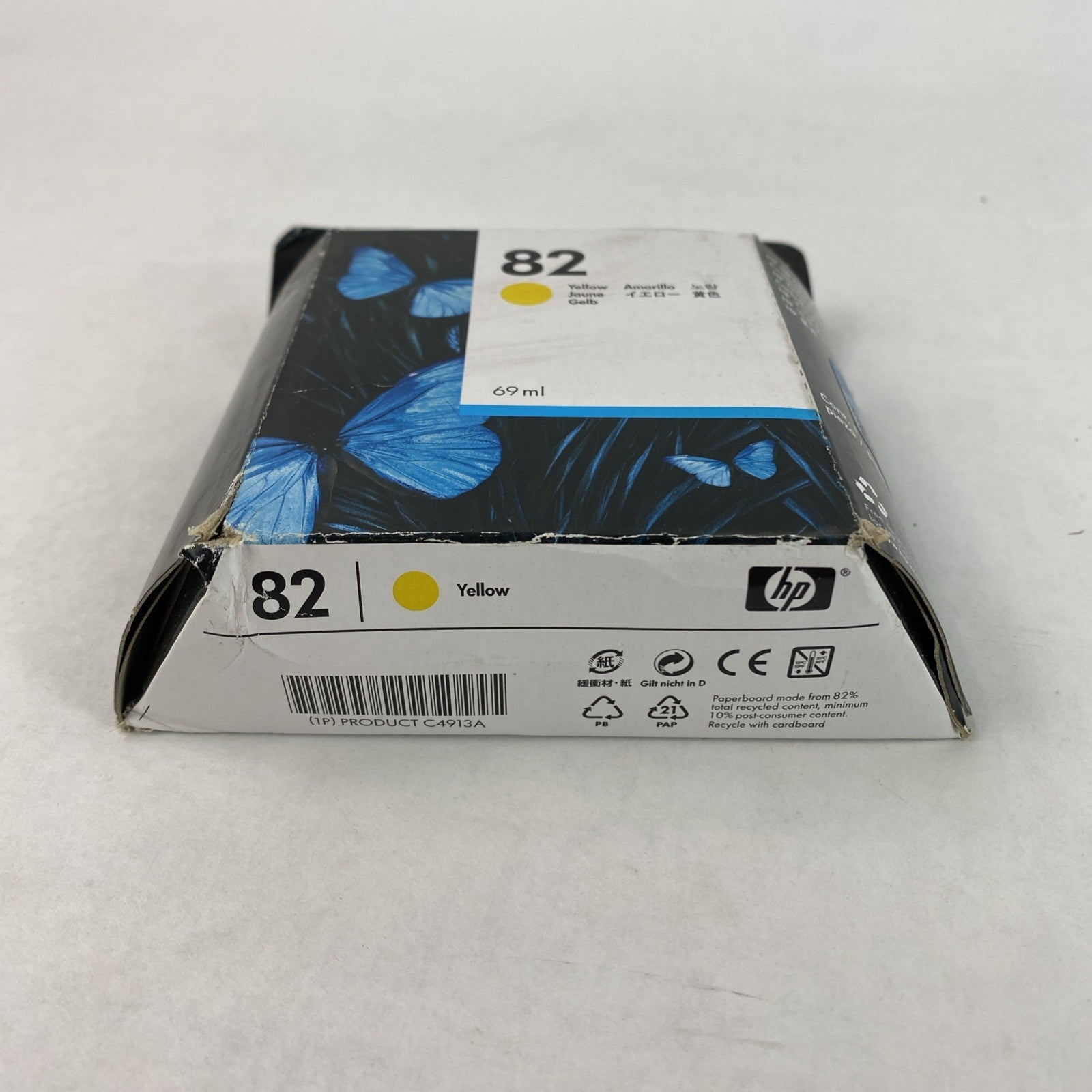 HP 82 Magenta 69ml w/ 82 Cyan 82 yellow Ink Cartridge Lot of 3 3