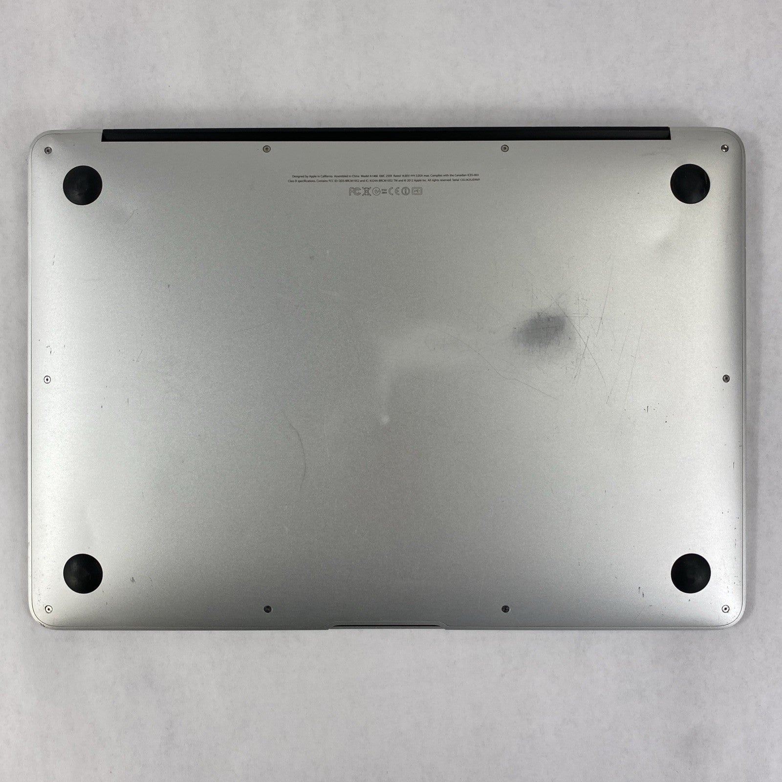 Apple MacBook Air A1466 2012 13" 1.8GHz i5 8GB RAM 120GB SSD os10.15.7 554Cycles19
