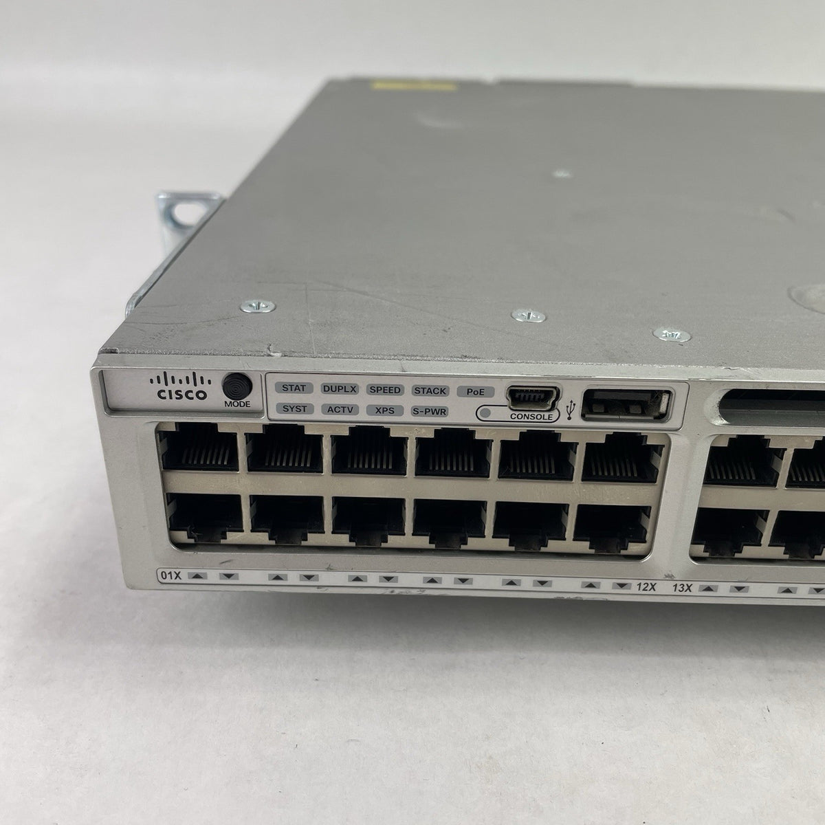 Cisco Catalyst WS-C3850-48U-S V06 48 Port Switch Tested w/C3850-NM-2-10G 2x PSUs4