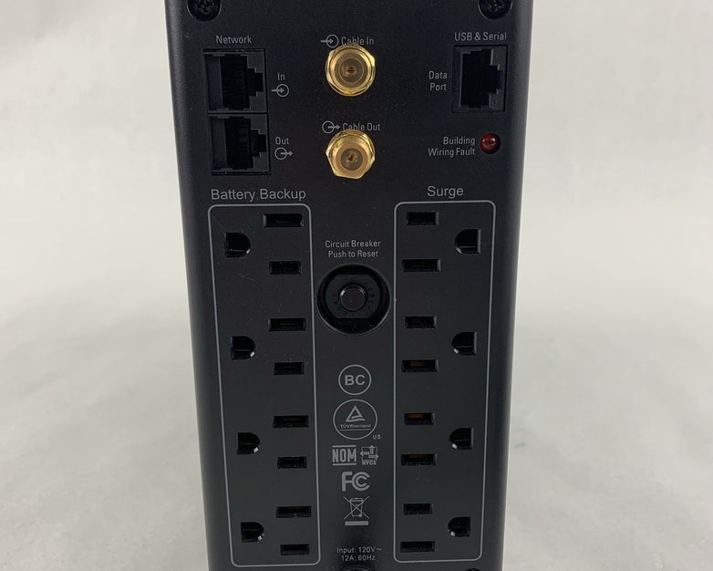 APC BX1000M Back-UPS 1000 UPS Battery Backup 8-Outlets Tested No Battery