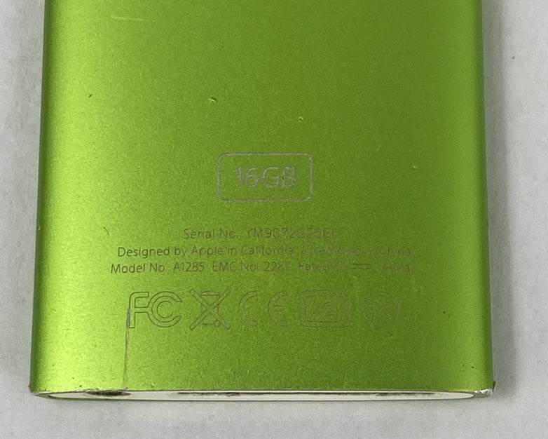 Apple iPod Nano 4th Gen A1285 16GB Green