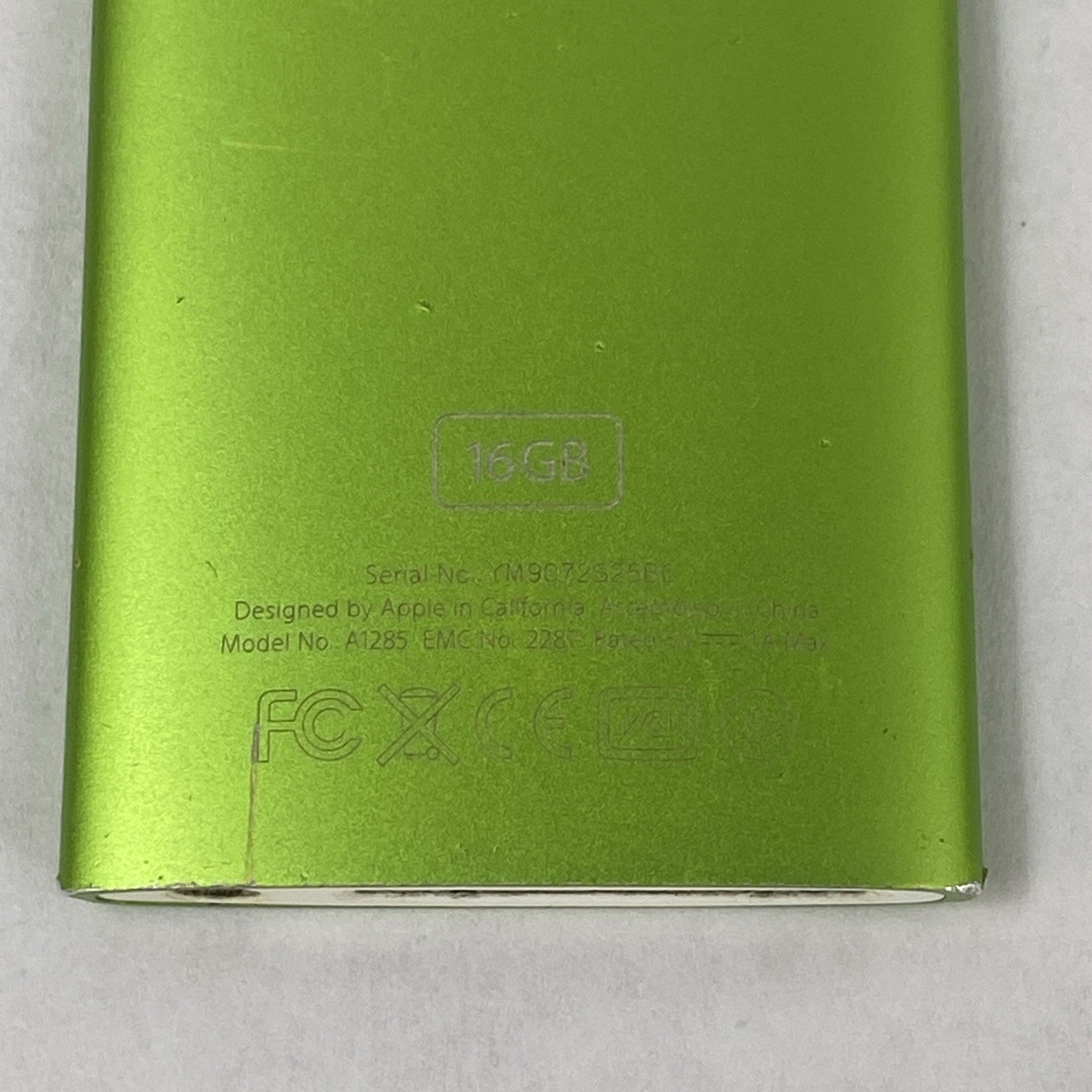 Apple iPod Nano 4th Gen A1285 16GB Green16