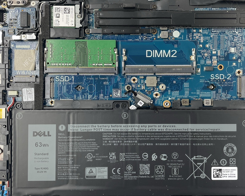 Dell Latitude 5520 15.6" i5-1135G7 2.40 GHz 8 GB RAM No SSD/OS/AC - Bad C-Port