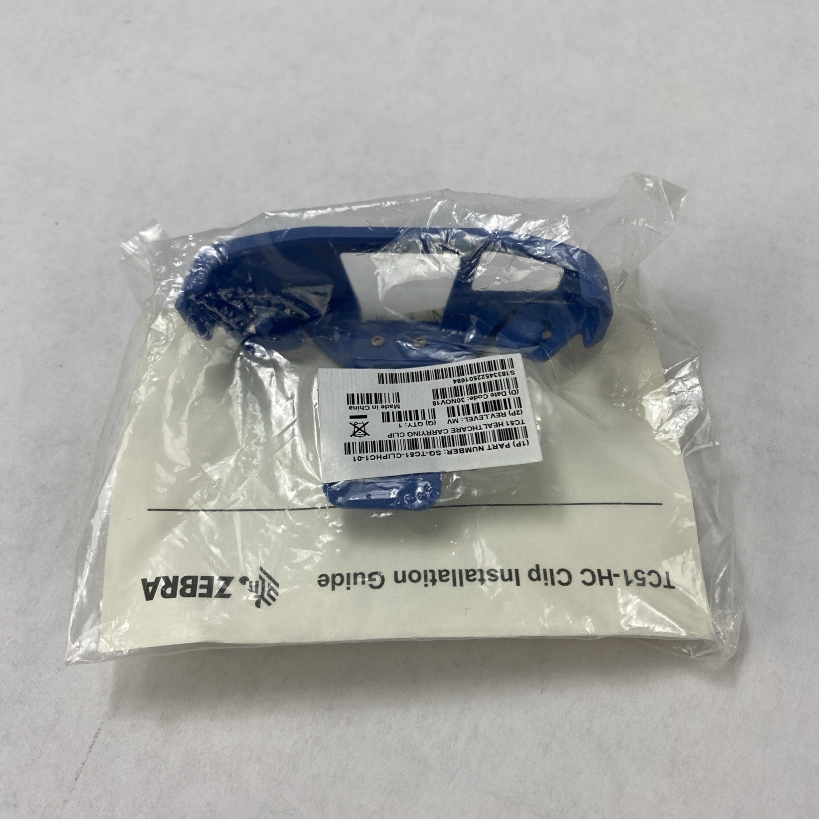 Zebra SG‑TC51‑CLIPHC1‑01 Plastic Carrying Clip Lot of 102
