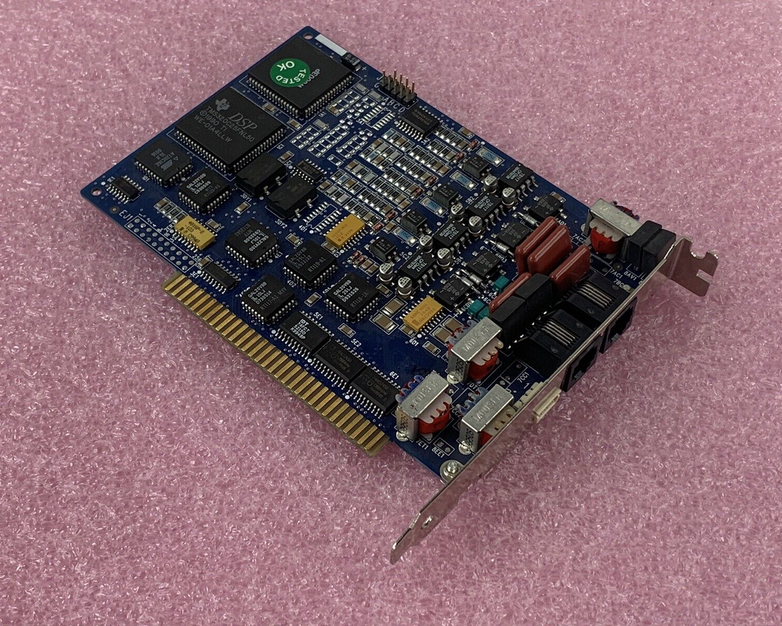 Rhetorex Inc RDSP-M6 4 Port Analog Voicemail Card 1A9USA-75391-VM-E