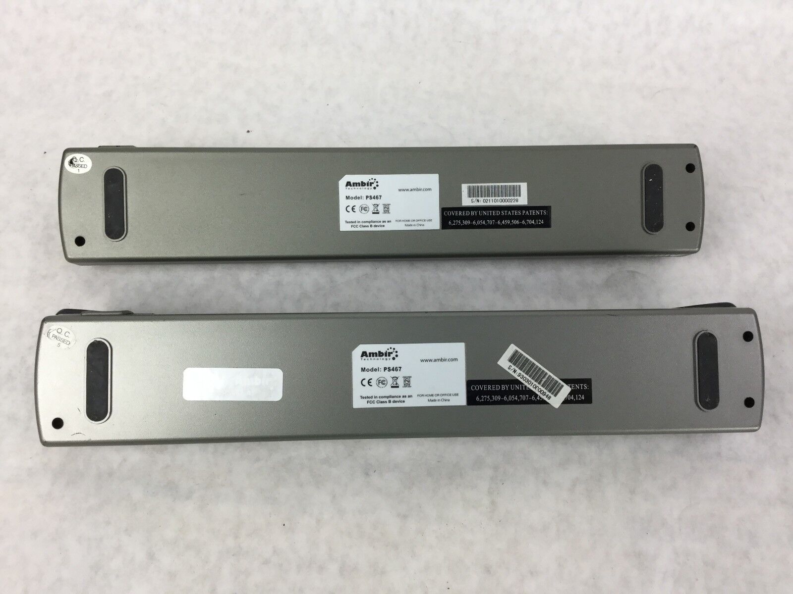 Ambir Technology PS467 Scanner - Parts and Repair (Lot of 2)