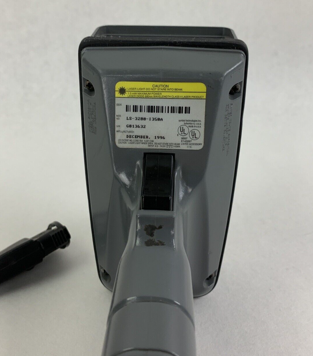 Symbol Technologies LS-3200-I350A  1D Barcode Scanner Untested