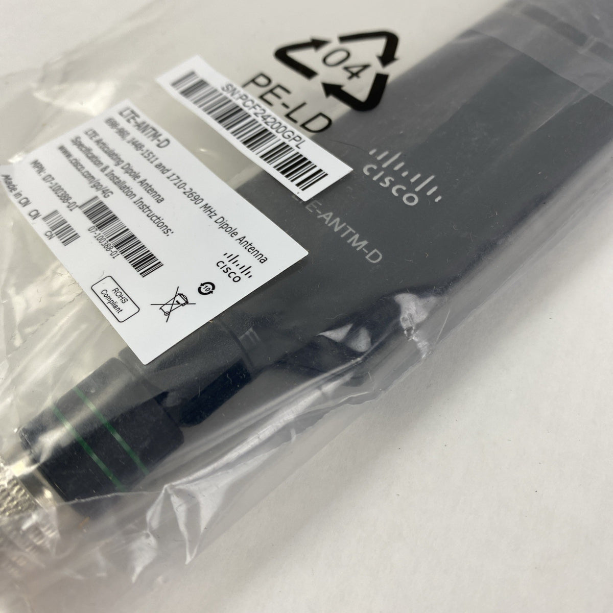 Cisco 4G-AE010-R Antenna Extension Base 10' Cable w/ LTE-ANTM-D Antenna Lot of 210