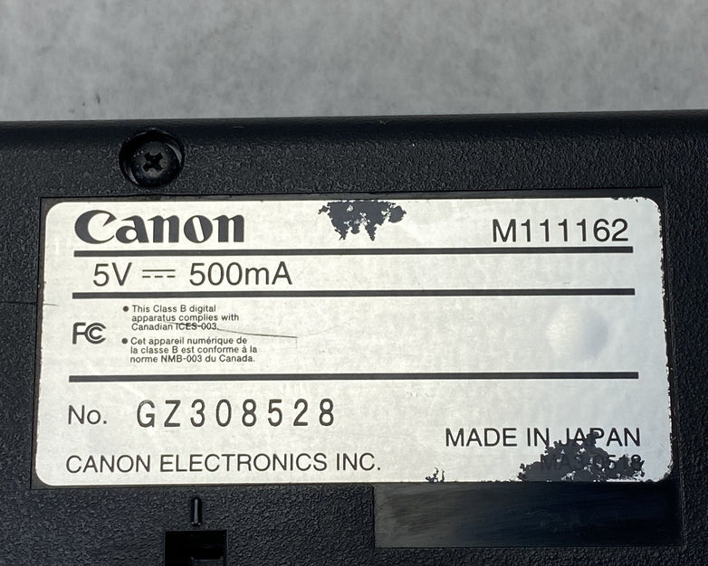 Canon ImageFORMULA P-208II M111162 Portable Document Scanner - Tested No Cable