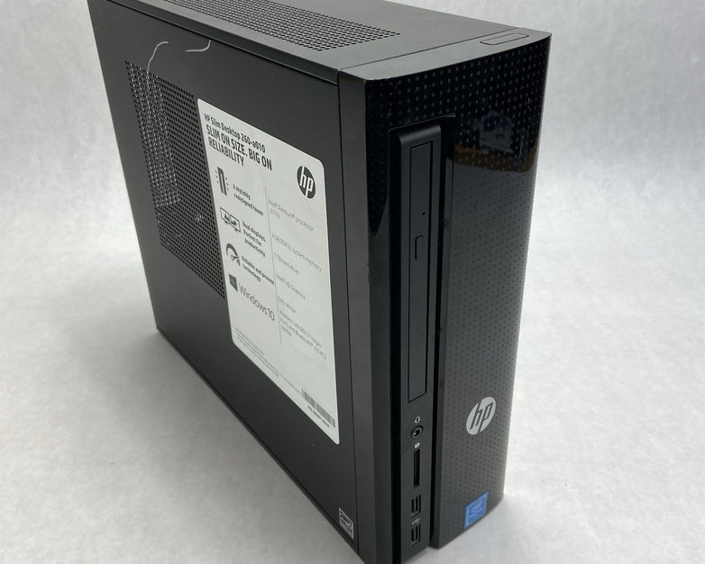 HP Slim 260-A010 USFF Intel Pentium J3710 1.6GHz 4GB RAM No HDD No OS No AC