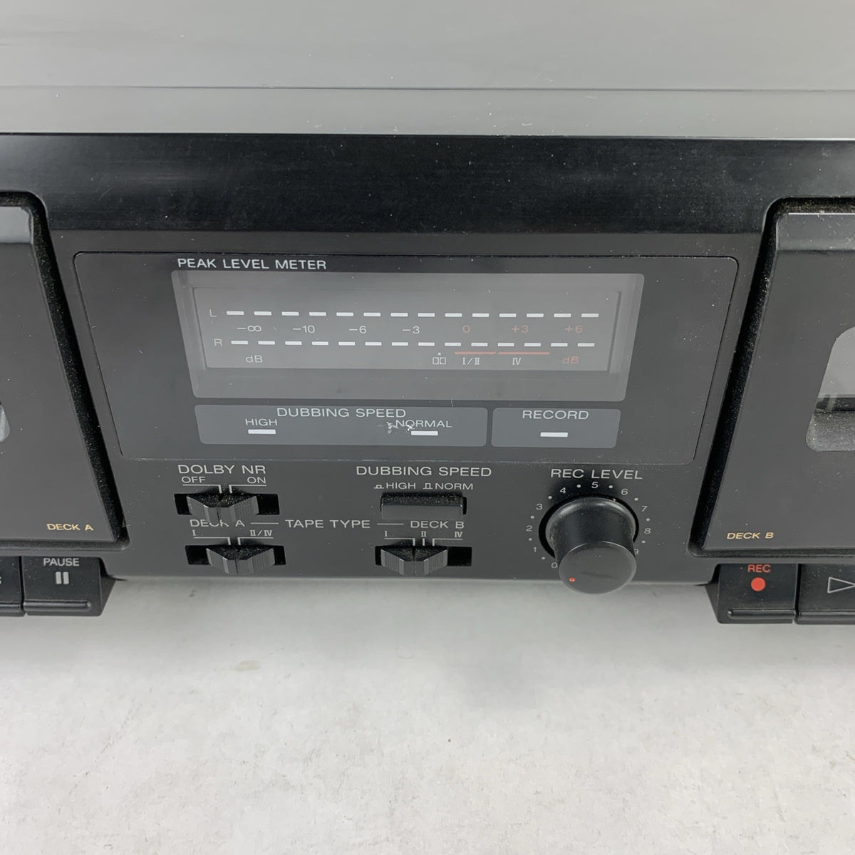 Vintage Sony TC-WE305 Dual Stereo Cassestte Deck - Powers On - Parts or Repair3
