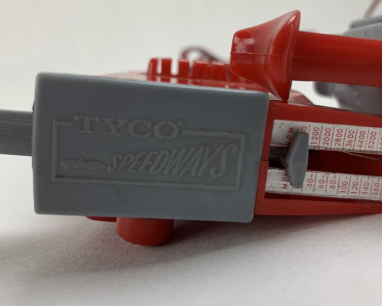 Tyco Speedways Red and Blue Speed Controller W/ ITC Model Craft Power Pack