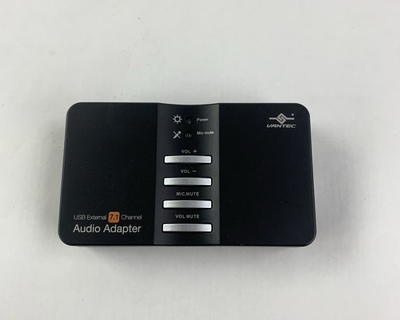 Vantec NBA-200U USB External 7.1 Channel Audio Adapter - Untested