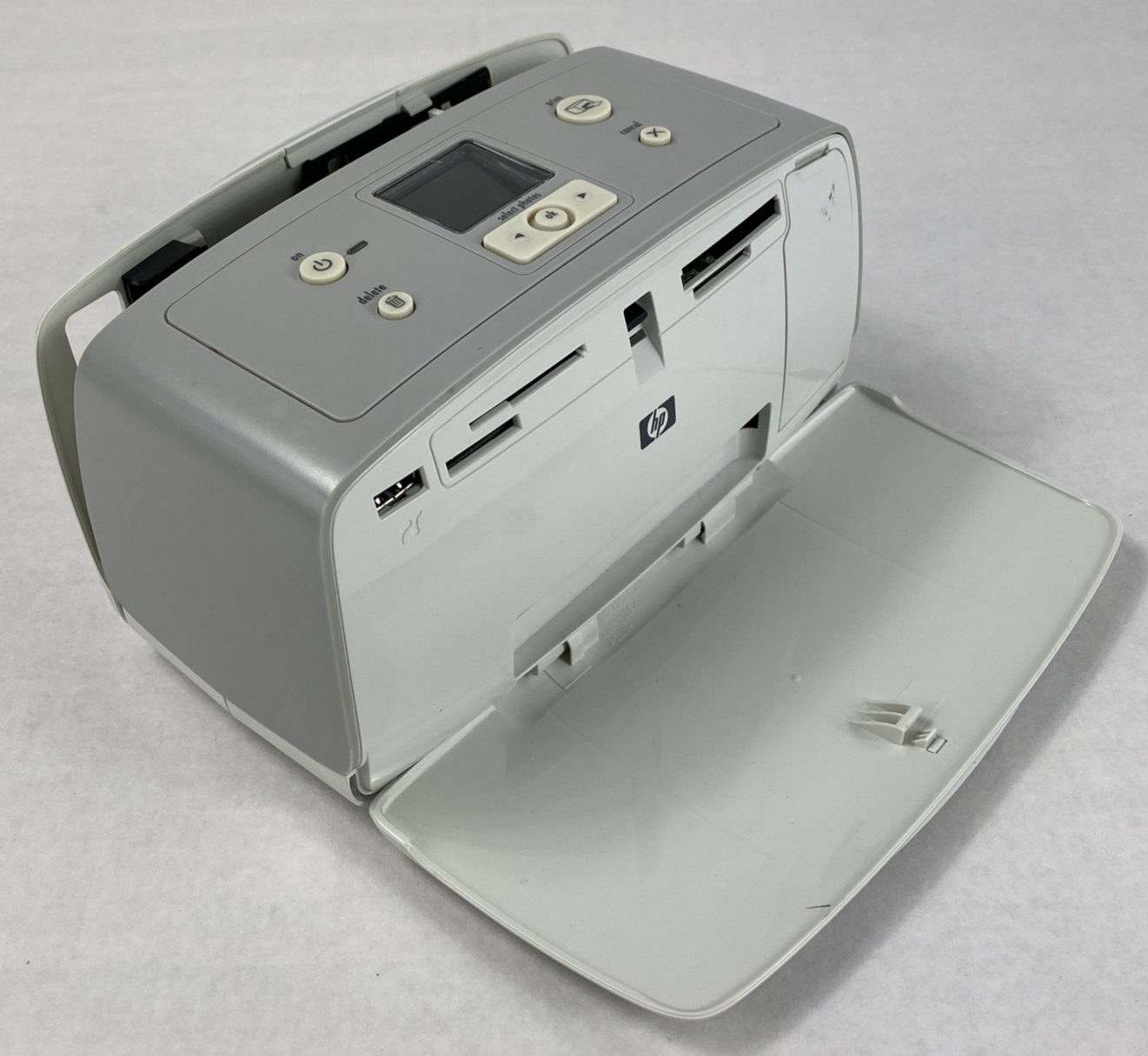 HP Photosmart 325 Digital Photo Inkjet Printer No Power Cord Untested