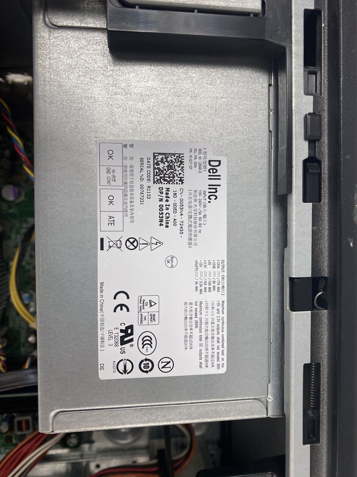Dell OptiPlex 790 MT Intel Core-i5 2400 3.10GHz 4GB RAM No HDD No OS