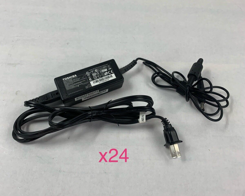 Lot of 24 Toshiba PA3743U-1ACA 30W 19V 1.58A AC Adapter