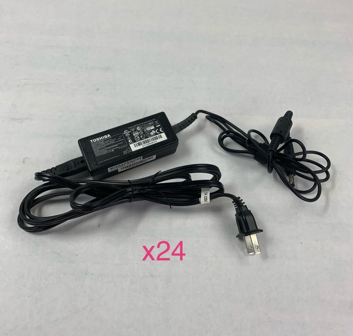 Lot of 24 Toshiba PA3743U-1ACA 30W 19V 1.58A AC Adapter