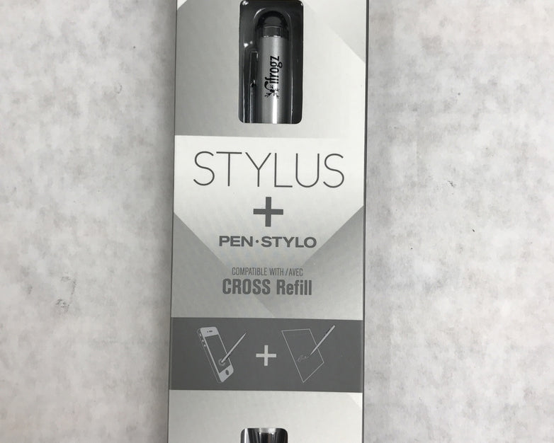 iFrogz Stylus Pen Stylo Compatible with Cross Refill Black (Lot of 2)