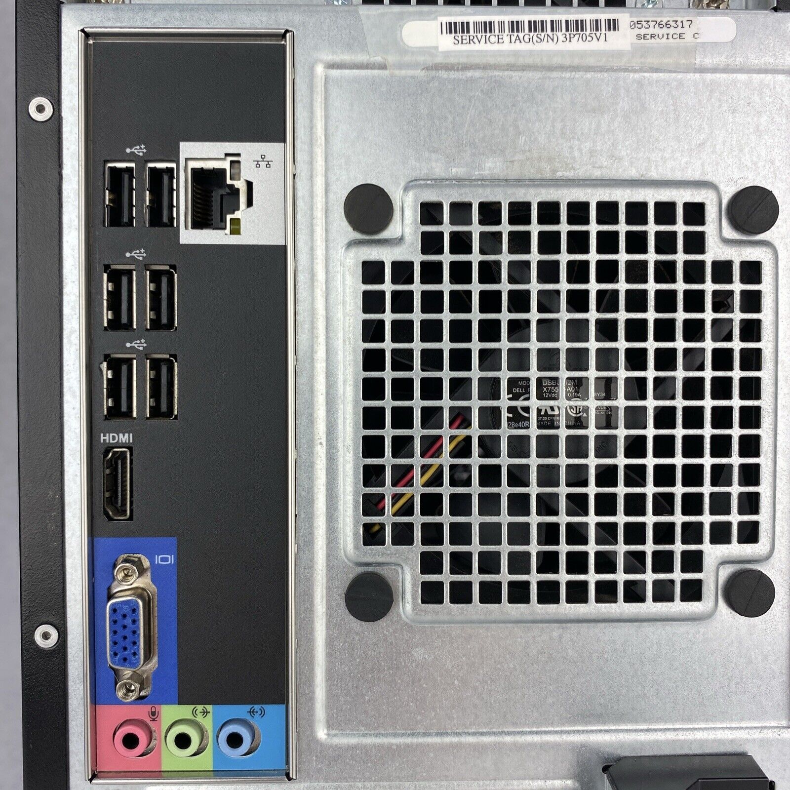 Dell Optiplex 390 MT Intel Core i3-2120 3.30GHz CPU 1X4GB RAM No HDD OS