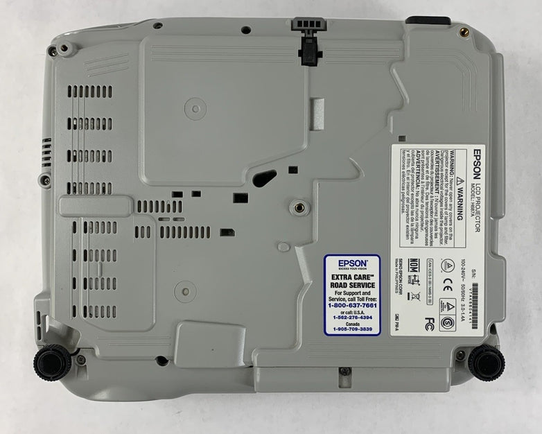 Epson PowerLite 98H H687A LCD Lamp Projector 3399 Lamp Hours - No Remote