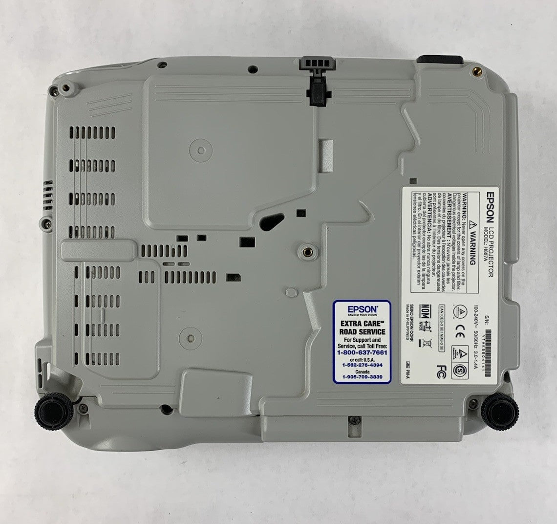 Epson PowerLite 98H H687A LCD Lamp Projector 3399 Lamp Hours - No Remote7