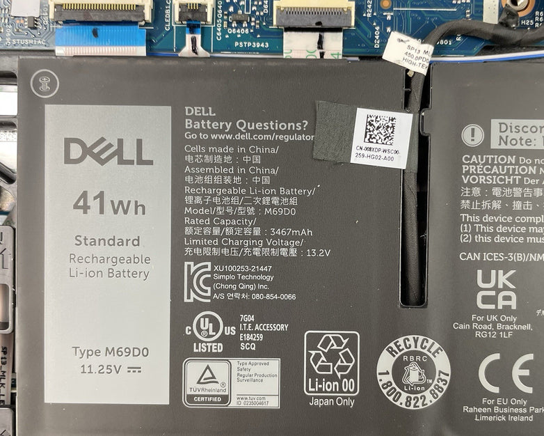 Dell Latitude 5330 13.3" i5-1235U 3.76 GHz 16 GB RAM No SSD/OS/AC