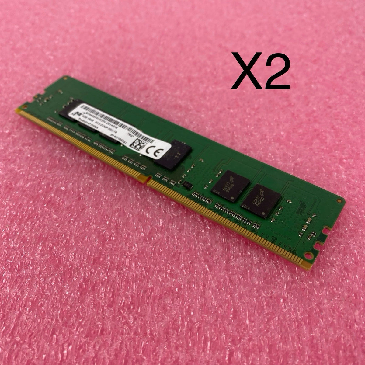 Micron 4GB DDR4 PC4-2133P Server Ram MTA9ASF51272PZ-2G1A2HK - Lot of 20
