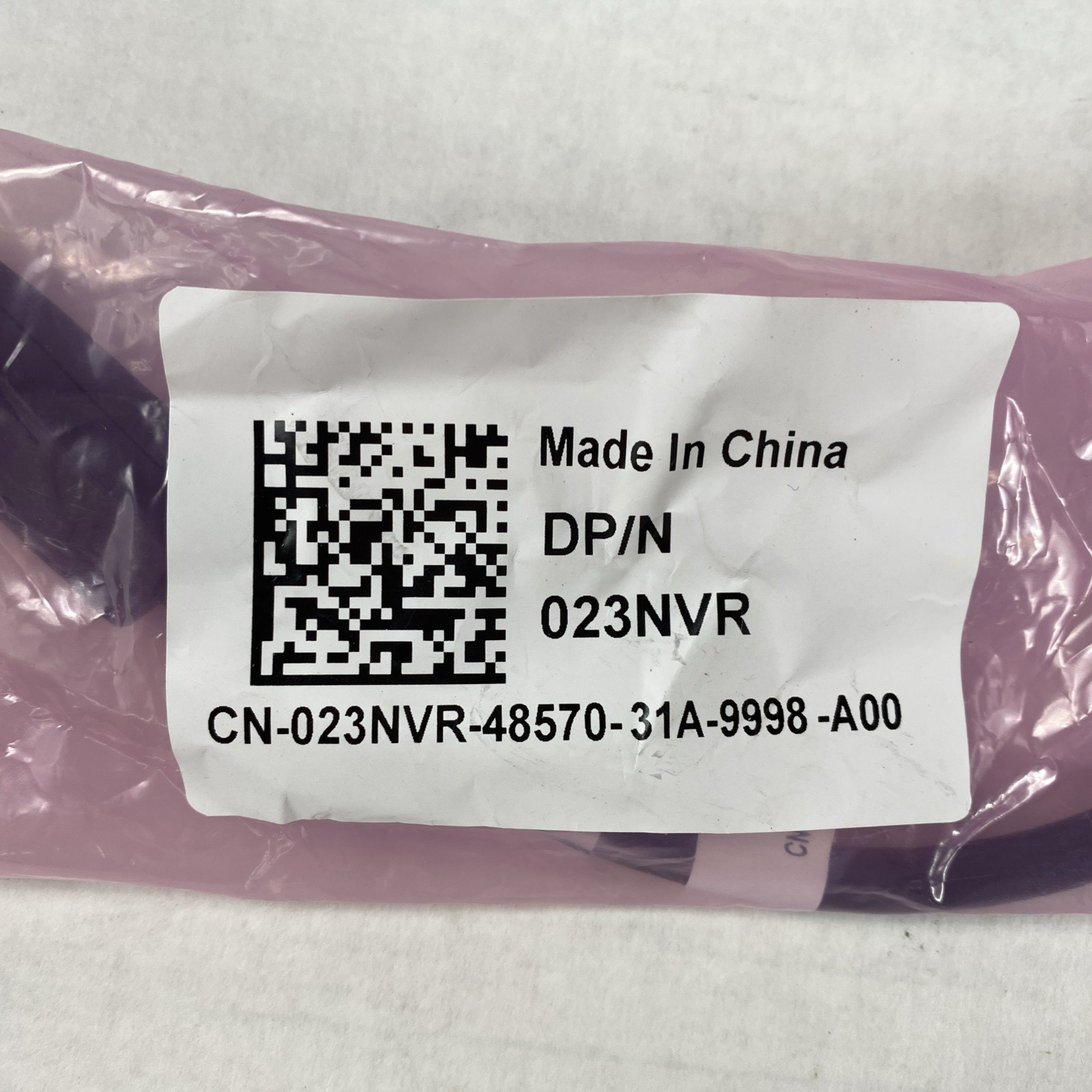 Dell DP/N 023NVR Display Port to DVI Video Adapter Cable (Lot of 5)