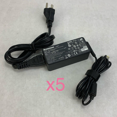 Lenovo ADLX45NDC3A 45W AC Adapter (Lot of 5)