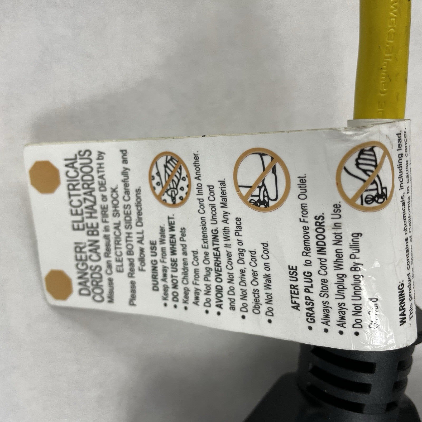 Cooper In-Line 2ft Portable GFCI 12/3 Cordset 3R 15A 120V S-TAP AUTO GFI11A139